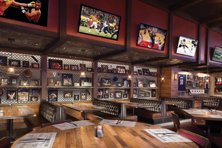 Tap Sports Bar interior